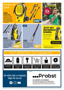 Drucker im Werkmarkt Probst Prospekt "Unsere aktuelle Werbung" mit 8 Seiten (Regensburg)