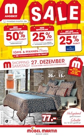 Aktueller Möbel Martin Mainz Prospekt "SALE" mit 16 Seiten