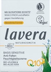 Basis Sensitiv Anti-Falten Feuchtigkeitscreme im Rossmann Prospekt Basis Sensitiv Anti-Falten Feuchtigkeitscreme von Lavera im aktuellen Rossmann Prospekt für 8,99 €