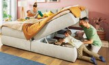 Aktuelle Boxspringbett Angebote bei Ostermann in Essen Aktuelles Familien-Boxspringbett WIDNES Angebot bei Ostermann in Essen ab 1.499,00 €