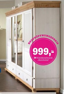 Kleiderschrank „Bornholm“ bei Höffner in Lehrte Kleiderschrank „Bornholm“ im Angebot bei Höffner Lehrte für 999,00 €
