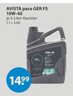 pace GER FS 10W-40 Angebote von AVISTA bei V-Markt Kempten für 14,99 €