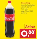 Coca-Cola Angebote von Coca-Cola bei Netto Marken-Discount Roth für 0,88 €
