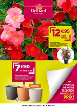 Catalogue Delbard à Colombes, avec 8 pages Prospectus Delbard à Colombes, "Profitez de notre sélection du Printemps au meilleur prix !", 8 pages, 05/05/2021 - 16/05/2021