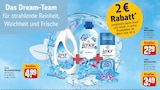 Waschmittel flüssig im Angebot bei REWE in Kiel Waschmittel flüssig Angebote von Lenor bei REWE Kiel für 2,29 €
