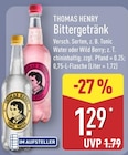 Bittergetränk von Thomas Henry für 1,29 € bei ALDI Nord im Angebot Bittergetränk von Thomas Henry im aktuellen ALDI Nord Prospekt