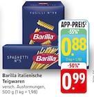 italienische Teigwaren im Angebot bei EDEKA in Saarlouis italienische Teigwaren Angebote von Barilla bei EDEKA Saarlouis für 0,88 €