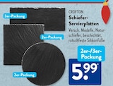 Schiefer-Servierplatten im ALDI SÜD Prospekt Schiefer-Servierplatten von Crofton im aktuellen ALDI SÜD Prospekt für 5,99 €