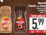 Classic oder Créma Angebote von Nescafé bei E center Rosenheim für 5,99 €