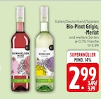 Bio-Pinot Grigio im EDEKA Prospekt Bio-Pinot Grigio von im aktuellen EDEKA Prospekt für 2,99 €
