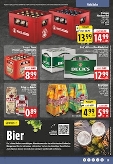 Bier im E center Prospekt "Aktuelle Angebote" mit 24 Seiten (Bottrop)