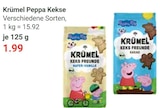 Krümel Peppa Kekse im Angebot bei GLOBUS in Neubrandenburg Krümel Peppa Kekse Angebote von Peppa Pig bei GLOBUS Neubrandenburg für 1,99 €