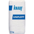 KNAUF Fugenspachtelmasse »Uniflott«, für Gipsfaserplatten und Gipskartonplatten - grau im Hagebaumarkt Prospekt KNAUF Fugenspachtelmasse »Uniflott«, für Gipsfaserplatten und Gipskartonplatten - grau von KNAUF im aktuellen Hagebaumarkt Prospekt für 11,49 €