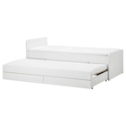 Aktuelles Bettgestell, Unterbett+Aufbewahrung weiß Angebot bei IKEA in Heilbronn ab 229,00 €