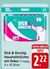 Dick & Durstig Haushaltstücher bei EDEKA im Baden-Baden Prospekt für 2,22 €