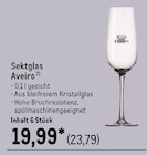 Sektglas Aveiro bei METRO im Prospekt "" für 23,79 €