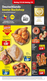 Weihnachtsgebäck im Lidl Prospekt "LIDL LOHNT SICH" mit 62 Seiten (Dresden)