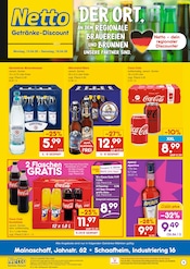 Bier im Netto Marken-Discount Prospekt in Aschaffenburg Aktueller Netto Marken-Discount Prospekt mit Bier, "DER ORT, AN DEM DU IMMER AUSGEZEICHNETE PREISE FINDEST.", Seite 1