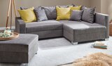 Sconto SB Salzmünde - Polsterecke mit Hocker Angebot im Prospekt Polsterecke mit Hocker bei Sconto SB im Salzmünde Prospekt für 499,00 €