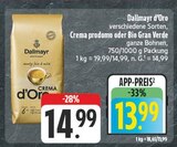 Crema d'Oro Angebote von Dallmayr bei EDEKA Würzburg für 13,99 €