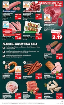 Lamm im Kaufland Prospekt "Hier bin ich richtig" mit 56 Seiten (Frankfurt (Main))