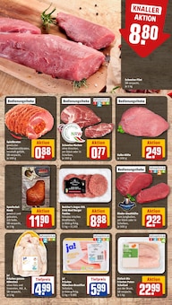 Schweinefilet im REWE Prospekt "Dein Markt" mit 24 Seiten (Münster)