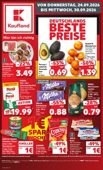 Milka im Kaufland Prospekt "Hier bin ich richtig" mit 75 Seiten (Chemnitz)