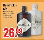 Gin Angebote von Hendrick's bei Trinkgut Gifhorn für 26,99 €
