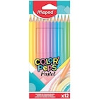 Etui 12 Crayons de couleur Maped Color’Peps Pastel - Maped en promo chez Fnac Etui 12 Crayons de couleur Maped Color’Peps Pastel - Maped dans le catalogue Fnac