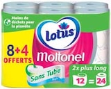 PAPIER HYGIÉNIQUE SANS TUBE X8 + 4 ROULEAUX OFFERTS à Intermarché dans Labry