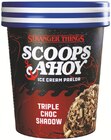 Glace Triple Choco - Stranger Things - Intermarché Super à Lille Glace Triple Choco - Stranger Things en promo chez Intermarché Super Lille à 3,99 €