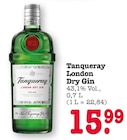 Aktuelles Tanqueray London Dry Gin Angebot bei E center in Frankfurt (Main) ab 15,99 €