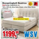 Aktuelle Kissen Angebote bei Die Möbelfundgrube in Mainz Aktuelles Boxspringbett Beatrice Angebot bei Die Möbelfundgrube in Mainz ab 1.199,99 €