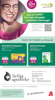mea - meine apotheke Prospekt Unsere Oktober-Angebote mit 4 Seiten