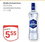 Wodka Angebote von Gorbatschow bei GLOBUS Wiesbaden für 5,55 €