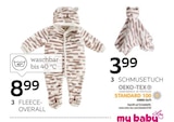 Fleece-Overall „Tiger“ oder Schmusetuch „Tiger“ Angebote von My Baby Lou bei XXXLutz Möbelhäuser Aschaffenburg für 3,99 €