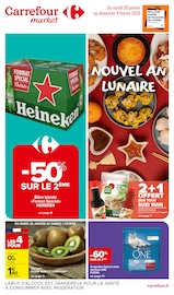 Prospectus Carrefour Market à Ferney-Voltaire, "NOUVEL AN LUNAIRE", 18 pages de promos valables du 28/01/2025 au 09/02/2025