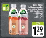 Bio Tee Erfrischungsgetränk Pfirsichgeschmack Angebote von Volvic bei E center Dresden für 1,29 €