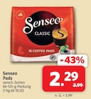 Pads im Angebot bei Markant Nordwest in Lemgo Pads Angebote von Senseo bei Markant Nordwest Lemgo für 2,29 €