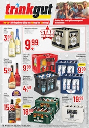 Aktueller Trinkgut Getränkemärkte Prospekt für Gackenbach: Aktuelle Angebote mit 10} Seiten, 06.05.2024 - 11.05.2024