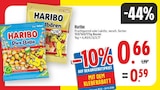 Fruchtgummi von Haribo für 0,59 € bei E center im Angebot Fruchtgummi von Haribo im aktuellen E center Prospekt