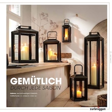 Zurbrüggen Laternen im Prospekt 