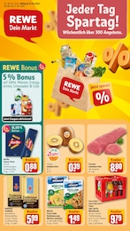 REWE Prospekt "Dein Markt" für Leverkusen, 32 Seiten, 27.01.2025 - 01.02.2025