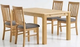 Table HAGE + Chaise HAGE - ROYAL OAK en promo chez Jysk Table HAGE + Chaise HAGE - ROYAL OAK dans le catalogue Jysk