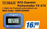 KFZ-Zubehör Parkscheibe TX-272 im Angebot bei expert in Leipzig KFZ-Zubehör Parkscheibe TX-272 Angebote von Technaxx bei expert Leipzig für 16,99 €