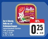 Hello my cat Schlemmerhappen von Gut & Günstig im aktuellen E center Prospekt für 0,25 €