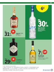 Promos Vin dans le catalogue "Vague de fraîcheur sur votre budget" de E.Leclerc Vin en promo dans le catalogue E.Leclerc à la page 11