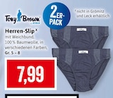 Herren-Slip Angebote von Tony Brown by Stolz bei Kaufhaus Stolz Stralsund für 7,99 €