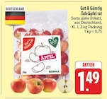Aktuelles Tafeläpfel rot Angebot bei E center in Würzburg ab 1,49 €
