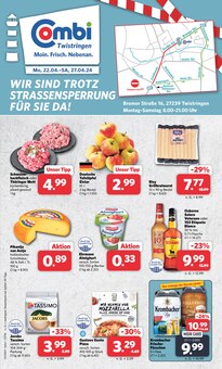 combi Prospekt Twistringen "Markt - Angebote" mit 24 Seiten